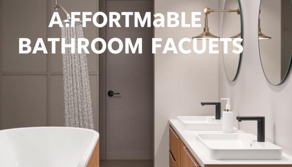 affordable bathroom fixtures