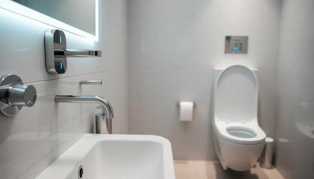 touchless technology in bathrooms