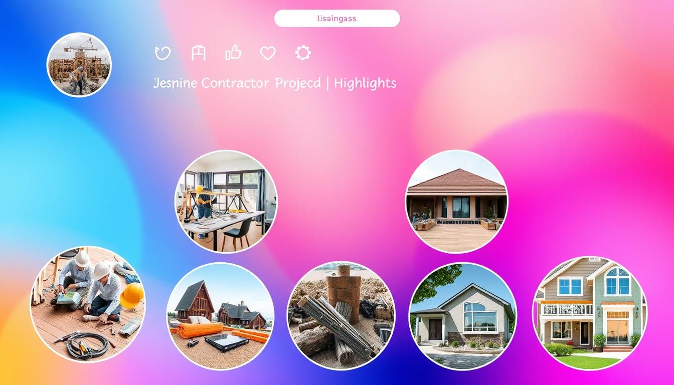 Instagram Stories for contractors