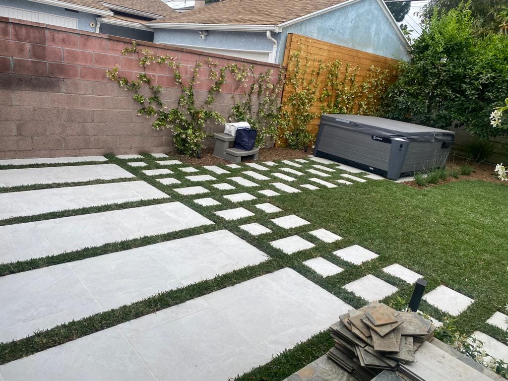 Back yard remodel